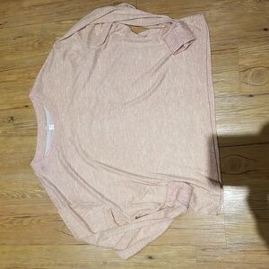 NWOTS Tranquil & True super soft lightweight sweatshirt sz3X pink heather